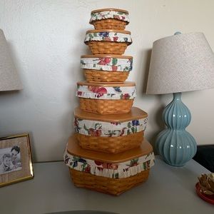 Longaberger basket set